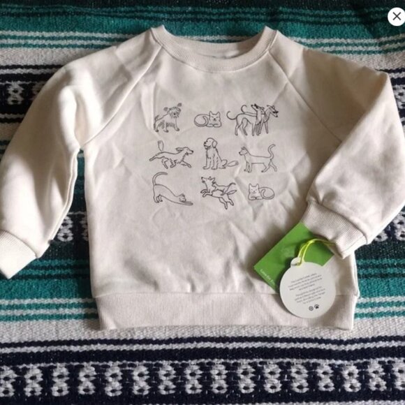 NEW! The Cuddle Colab Kids sweatshirt cute animal print - Picture 1 of 3